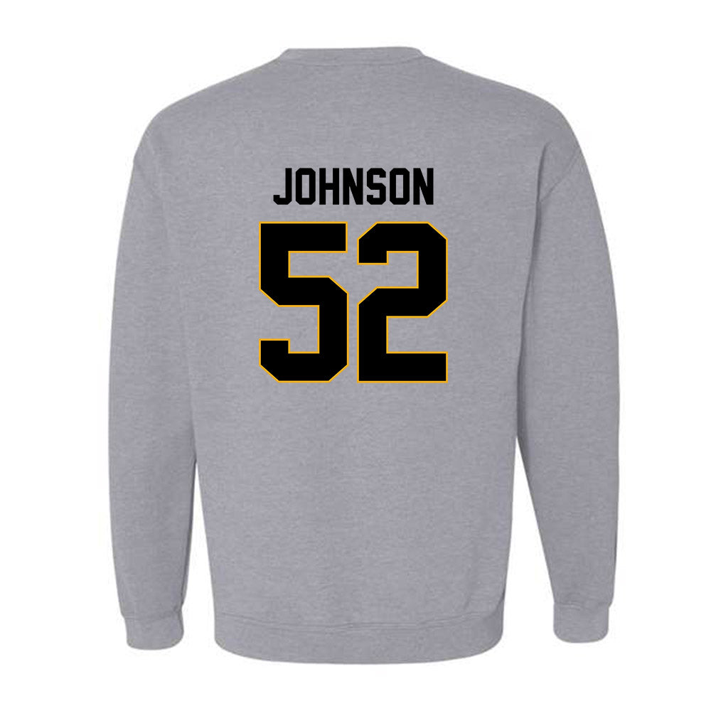 Missouri - NCAA Football : Demarcus Johnson - STP Grey Crewneck Sweatshirt-1