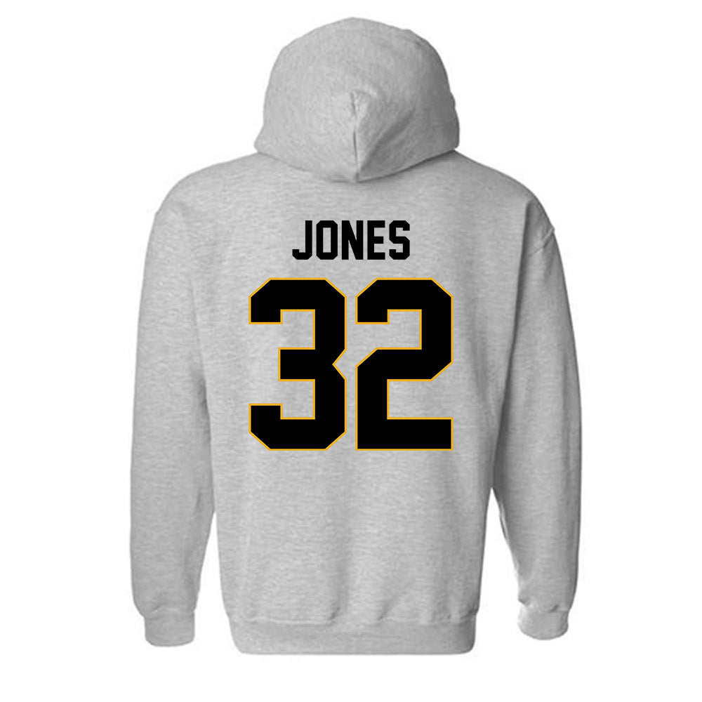 Missouri - NCAA Football : Brody Jones - STP Grey Hooded Sweatshirt-1