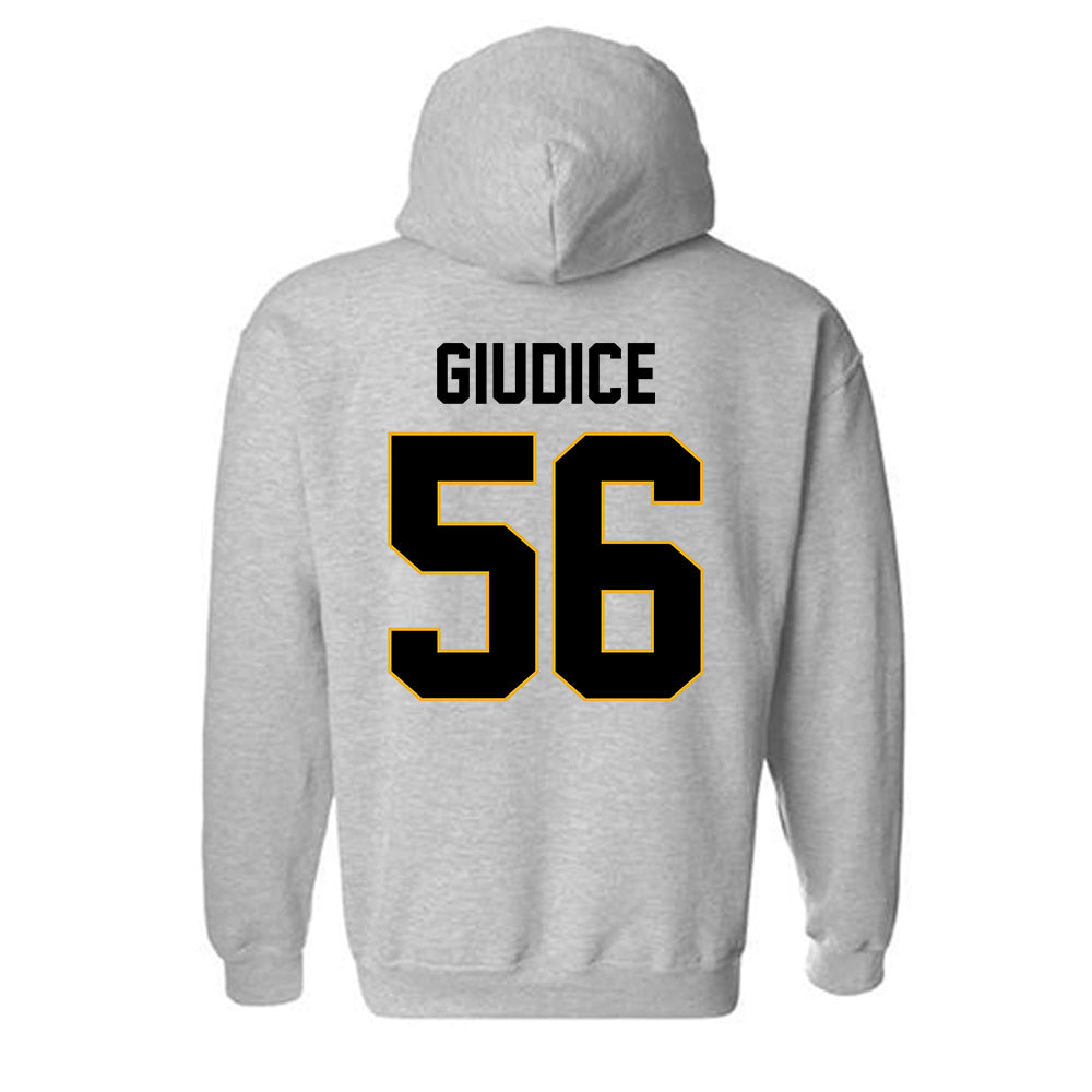 Missouri - NCAA Football : Dominick Giudice - STP Grey Hooded Sweatshirt-1
