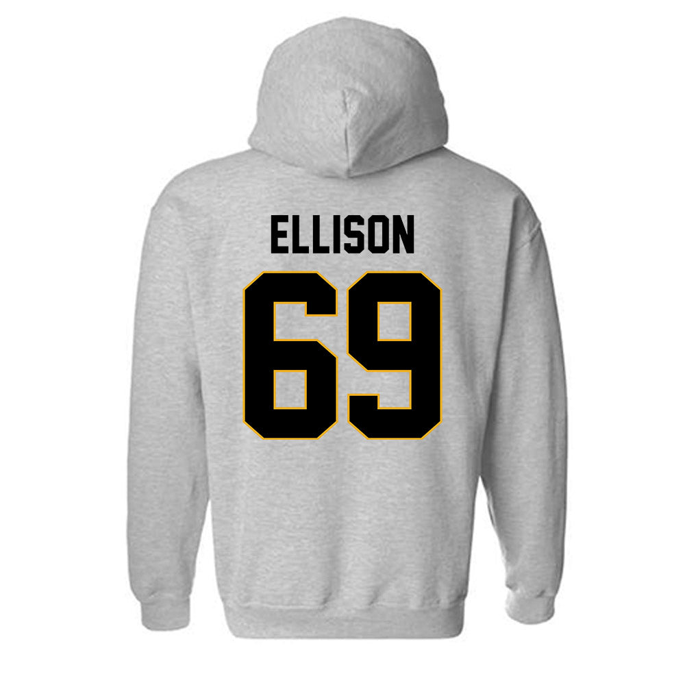 Missouri - NCAA Football : Braylon Ellison - STP Grey Hooded Sweatshirt-1