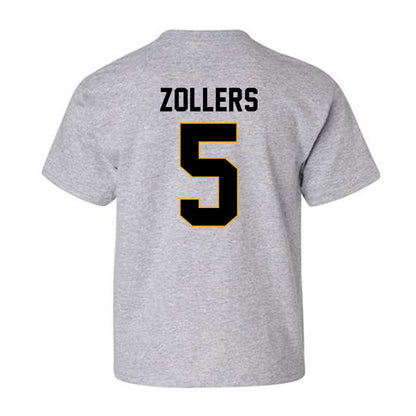 Missouri - NCAA Football : Matt Zollers - STP Grey Youth T-Shirt-1