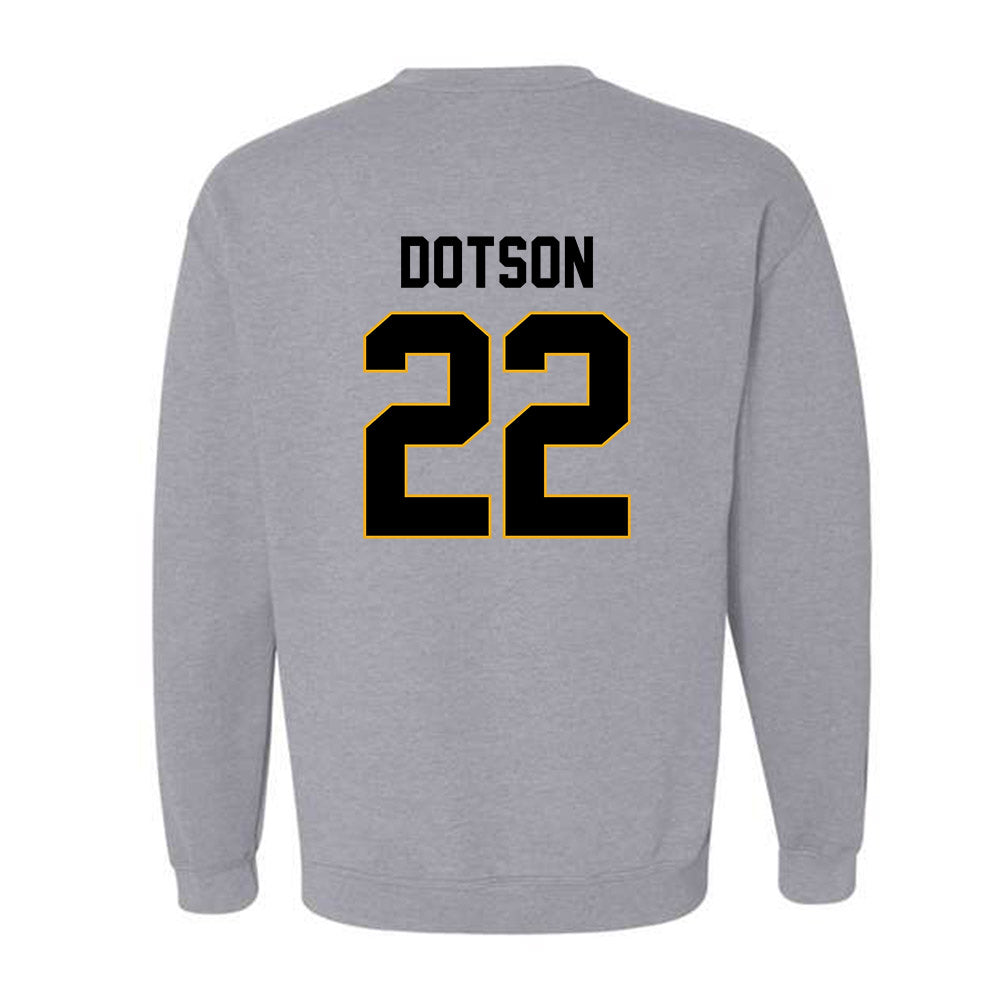 Missouri - NCAA Football : Elijah Dotson - STP Grey Crewneck Sweatshirt-1