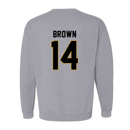 Missouri - NCAA Football : Brett Brown - STP Grey Crewneck Sweatshirt-1