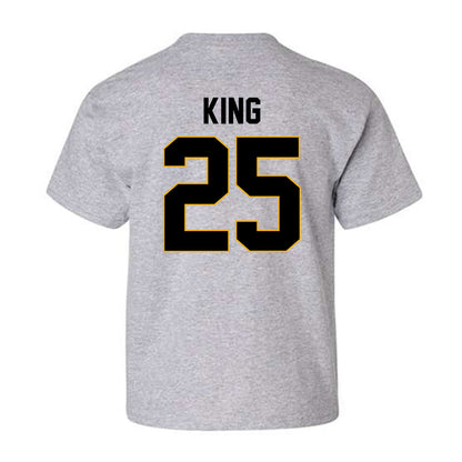 Missouri - NCAA Football : Jason King - STP Grey Youth T-Shirt-1
