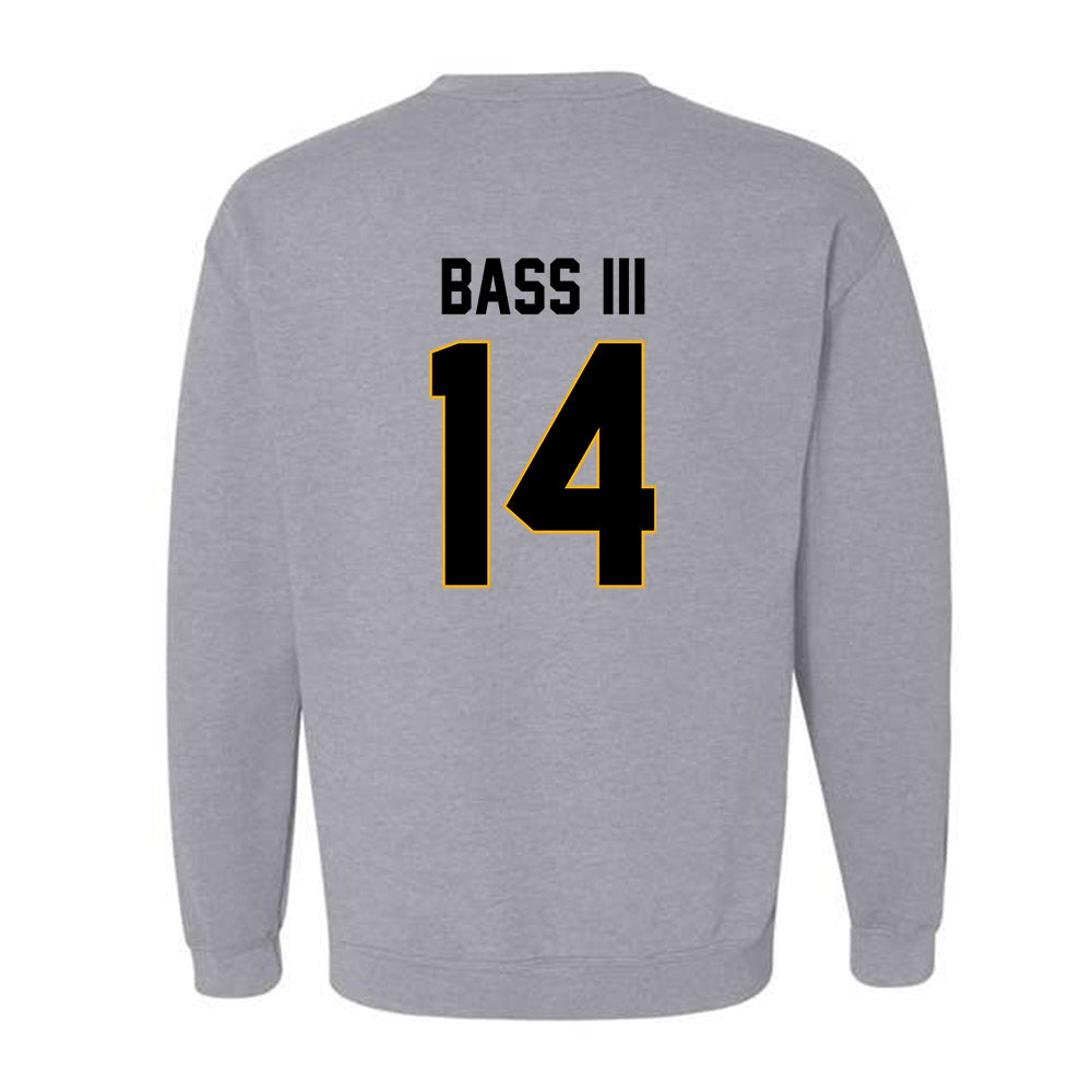 Missouri - NCAA Football : CJ Bass III - STP Grey Crewneck Sweatshirt-1