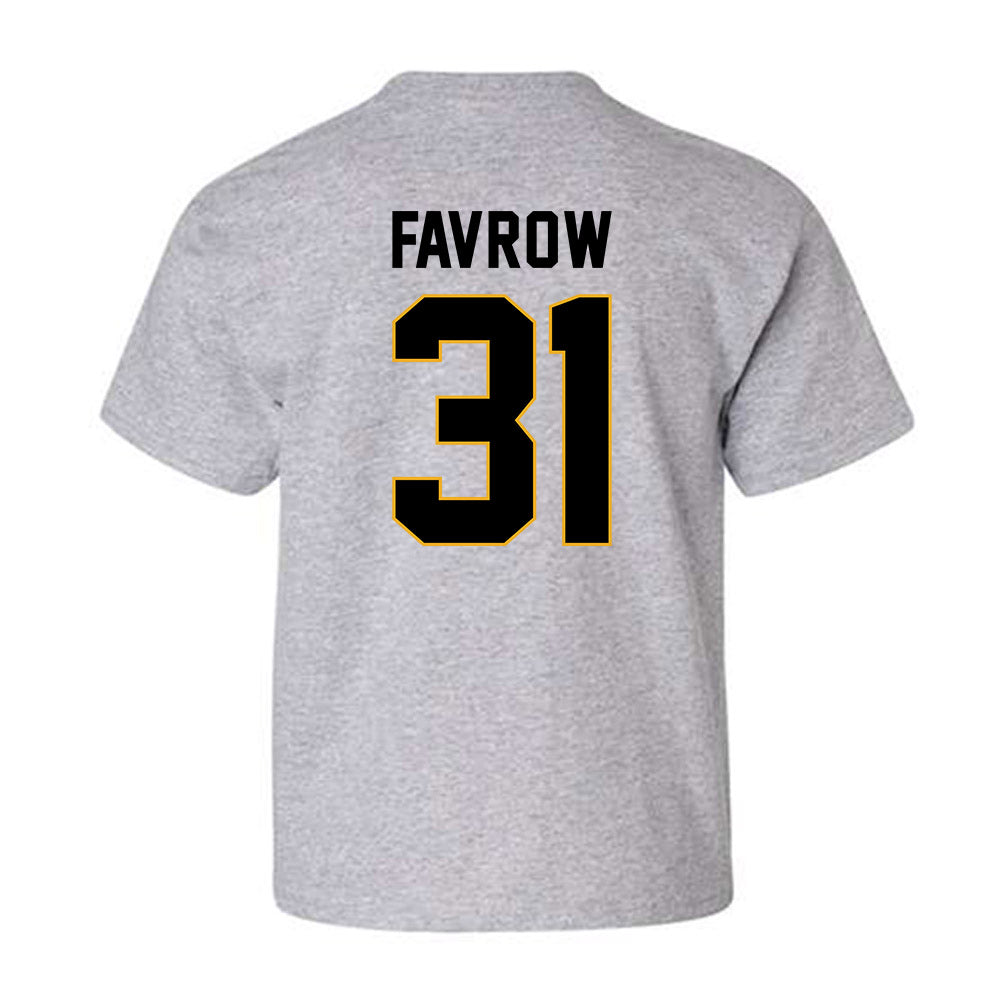 Missouri - NCAA Football : Anthony Favrow - STP Grey Youth T-Shirt-1