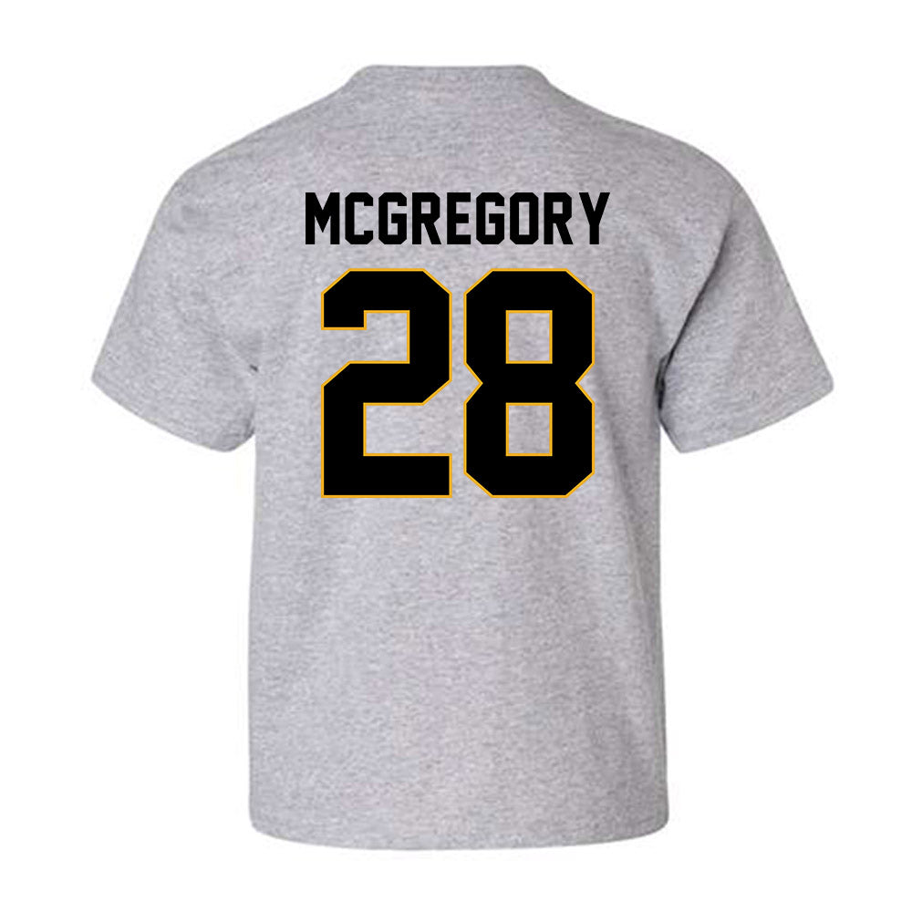 Missouri - NCAA Football : Jayden Mcgregory - STP Grey Youth T-Shirt-1