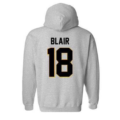 Missouri - NCAA Football : JaDon Blair - STP Grey Hooded Sweatshirt-1