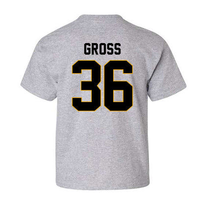 Missouri - NCAA Football : Sean Gross - STP Grey Youth T-Shirt-1