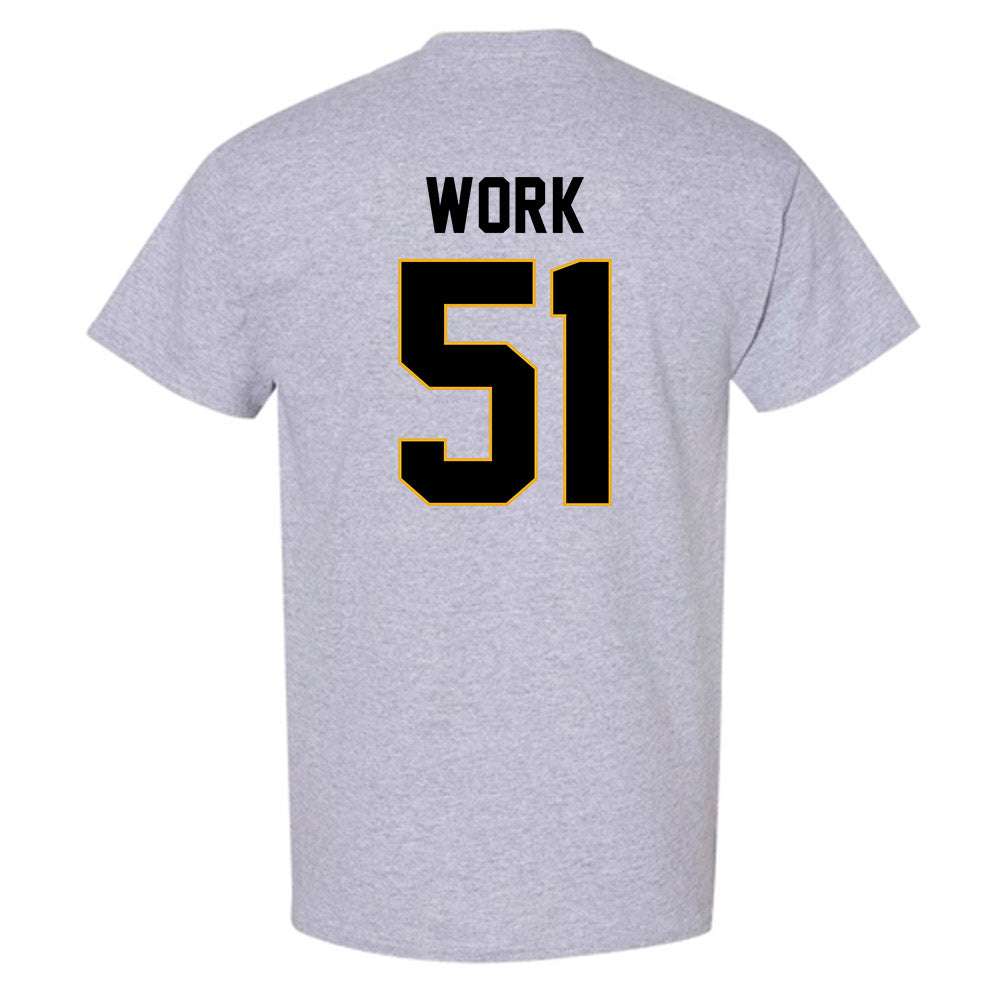 Missouri - NCAA Football : Luke Work - STP Grey T-Shirt-1
