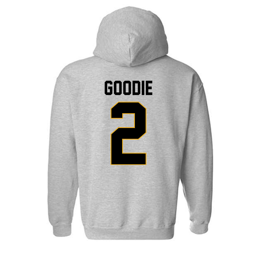 Missouri - NCAA Football : Caleb Goodie - STP Grey Hooded Sweatshirt-1