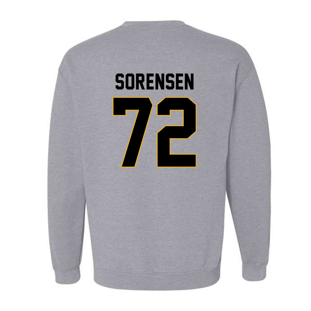 Missouri - NCAA Football : Colin Sorensen - STP Grey Crewneck Sweatshirt-1