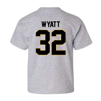 Missouri - NCAA Football : Gavin Wyatt - STP Grey Youth T-Shirt-1