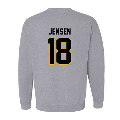 Missouri - NCAA Football : Isaac Jensen - STP Grey Crewneck Sweatshirt-1