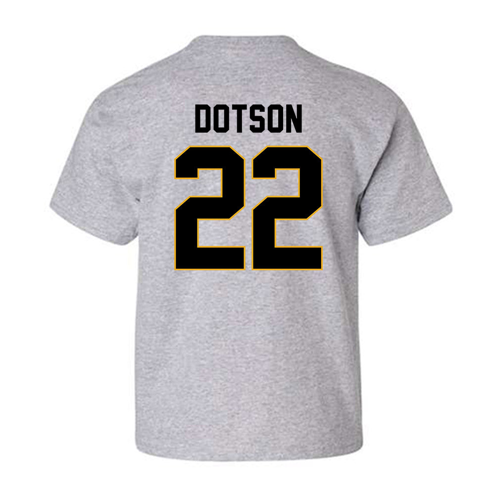 Missouri - NCAA Football : Elijah Dotson - STP Grey Youth T-Shirt-1