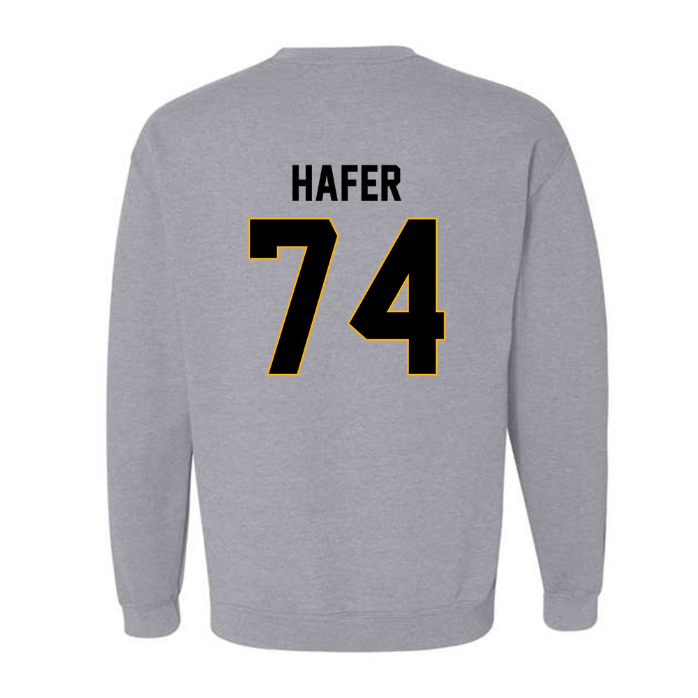 Missouri - NCAA Football : Whit Hafer - STP Grey Crewneck Sweatshirt-1
