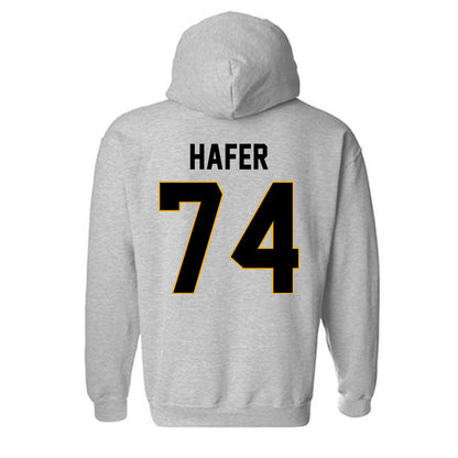 Missouri - NCAA Football : Whit Hafer - STP Grey Hooded Sweatshirt-1