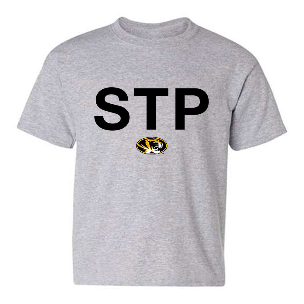 Missouri - NCAA Football : Nick Evers - STP Grey Youth T-Shirt-0