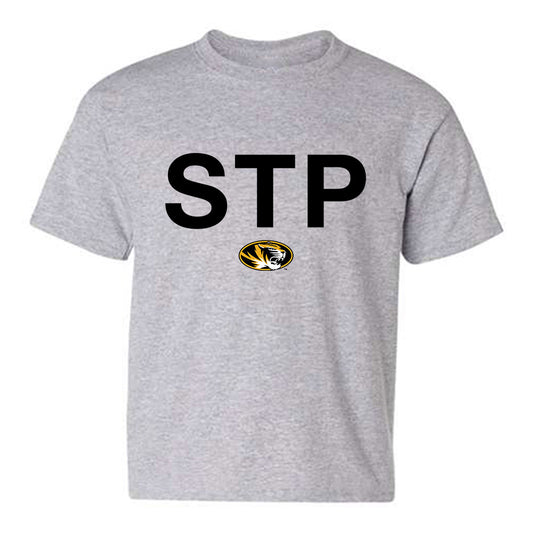 Missouri - NCAA Football : Nick Evers - STP Grey Youth T-Shirt-0