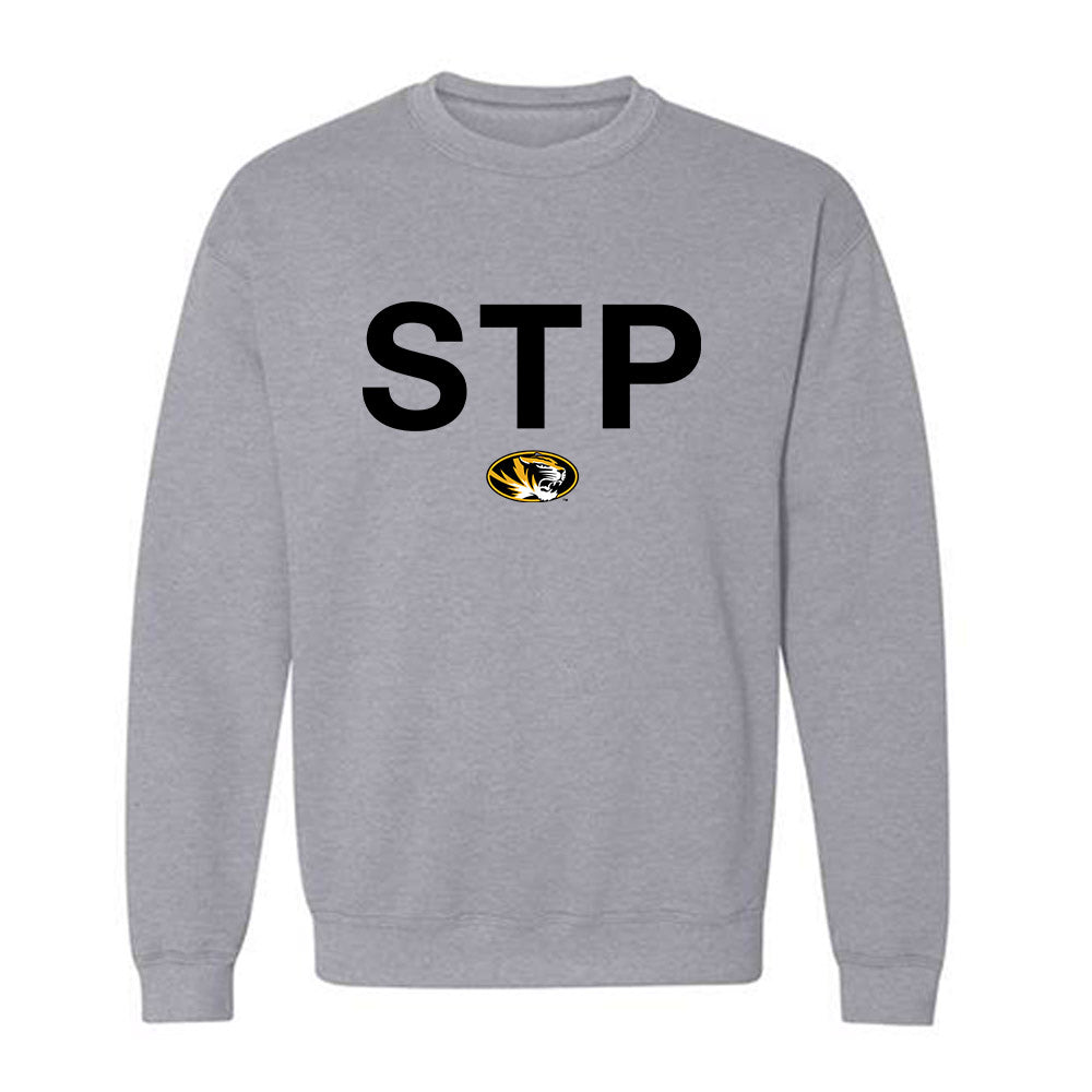 Missouri - NCAA Football : Cayden Lee - STP Grey Crewneck Sweatshirt-0