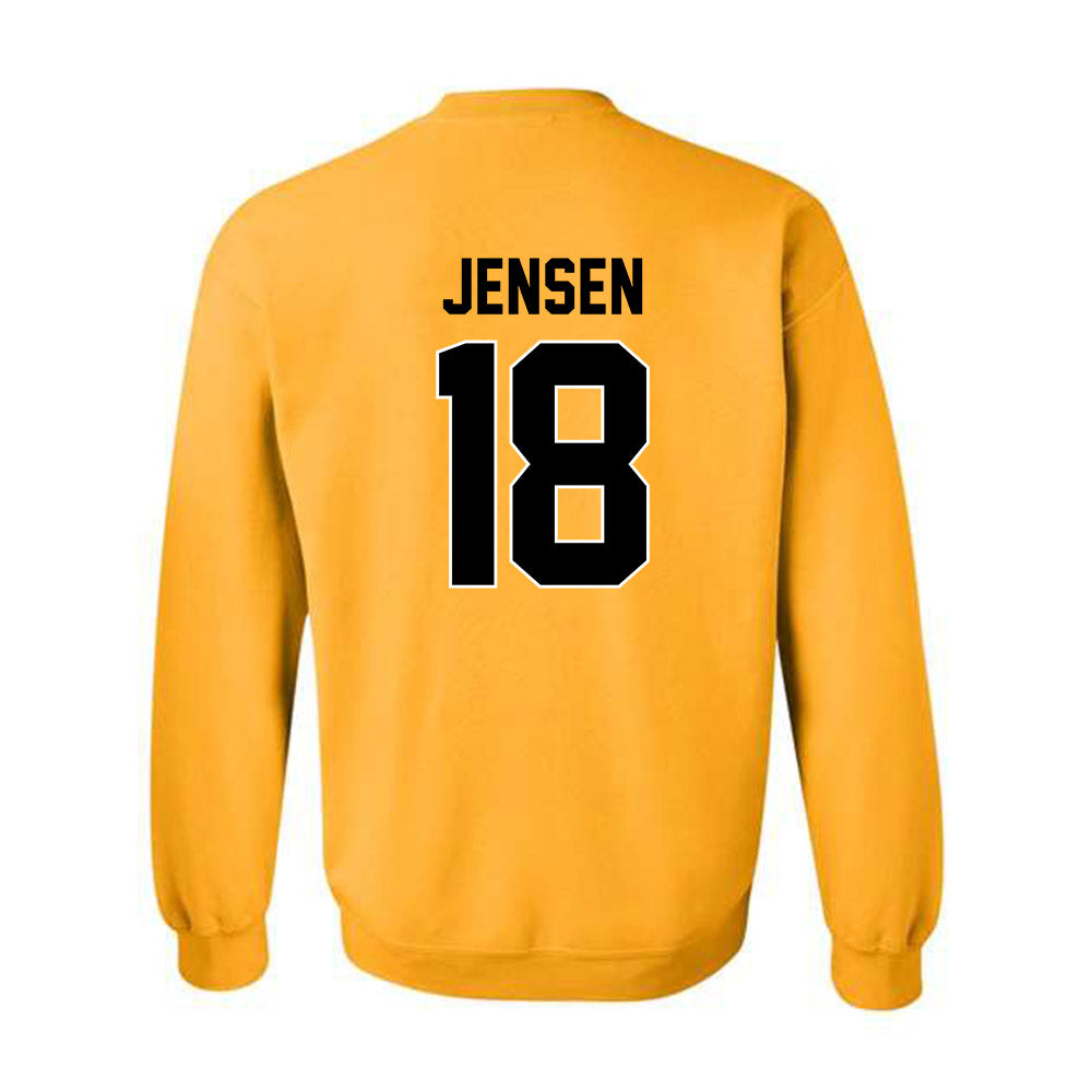 Missouri - NCAA Football : Isaac Jensen - STP Gold Crewneck Sweatshirt-1