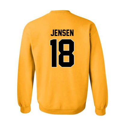 Missouri - NCAA Football : Isaac Jensen - STP Gold Crewneck Sweatshirt-1