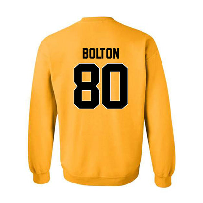 Missouri - NCAA Football : Jayden Bolton - STP Gold Crewneck Sweatshirt-1