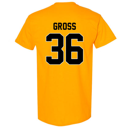 Missouri - NCAA Football : Sean Gross - STP Gold T-Shirt-1