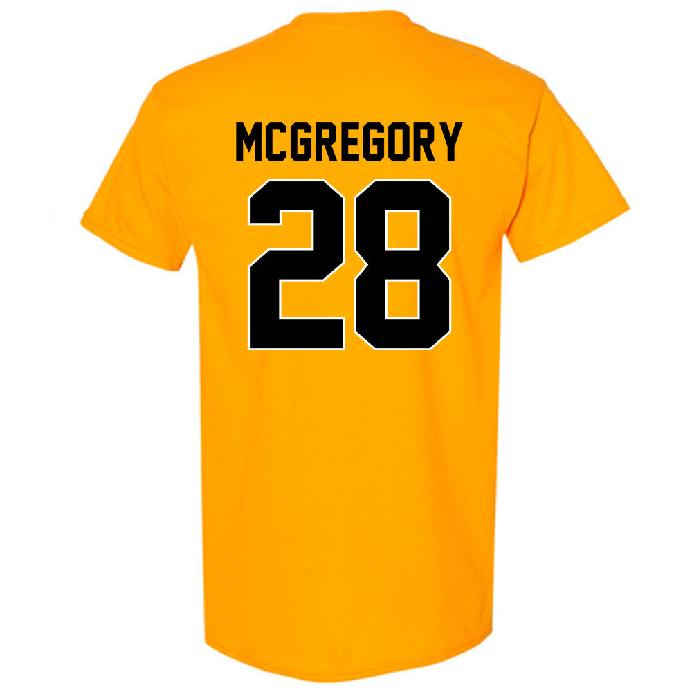 Missouri - NCAA Football : Jayden Mcgregory - STP Gold T-Shirt-1