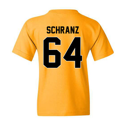 Missouri - NCAA Football : Joseph Schranz - STP Gold Youth T-Shirt-1
