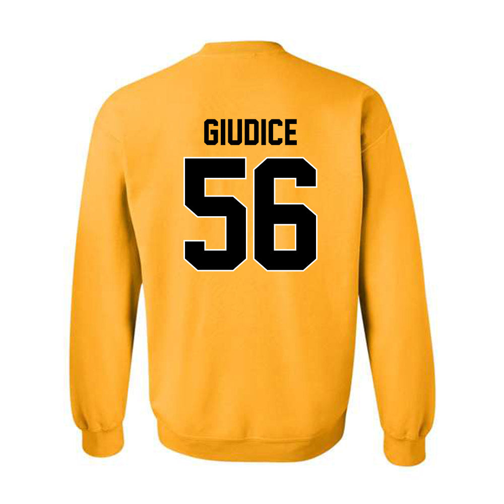 Missouri - NCAA Football : Dominick Giudice - STP Gold Crewneck Sweatshirt-1