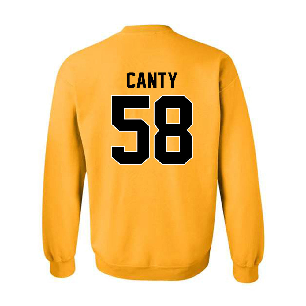 Missouri - NCAA Football : Khalief Canty - STP Gold Crewneck Sweatshirt-1