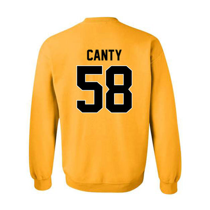 Missouri - NCAA Football : Khalief Canty - STP Gold Crewneck Sweatshirt-1