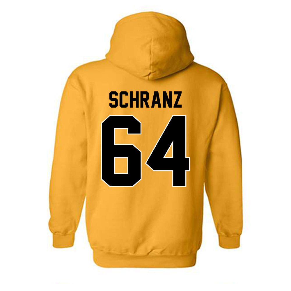 Missouri - NCAA Football : Joseph Schranz - STP Gold Hooded Sweatshirt-1