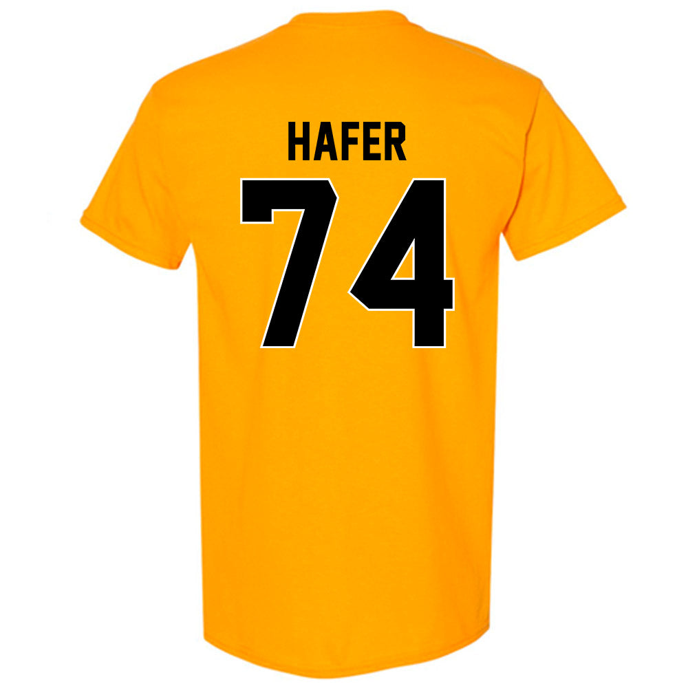 Missouri - NCAA Football : Whit Hafer - STP Gold T-Shirt-1