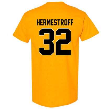 Missouri - NCAA Football : Maddux Hermestroff - STP Gold T-Shirt-1