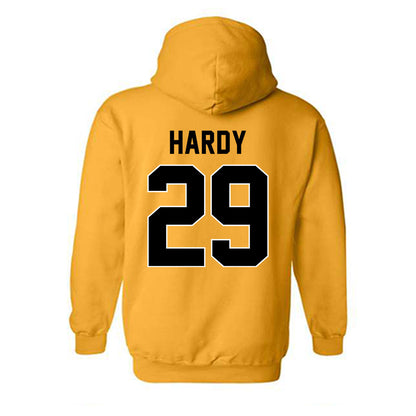 Missouri - NCAA Football : Ahmad Hardy - STP Gold Hooded Sweatshirt-1