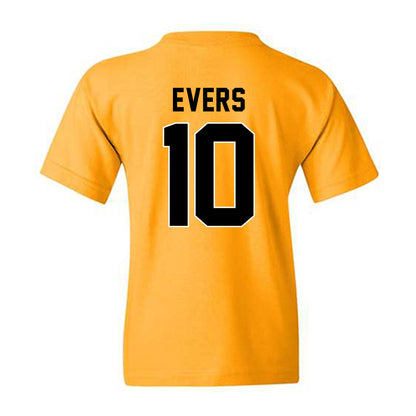 Missouri - NCAA Football : Nick Evers - STP Gold Youth T-Shirt-1