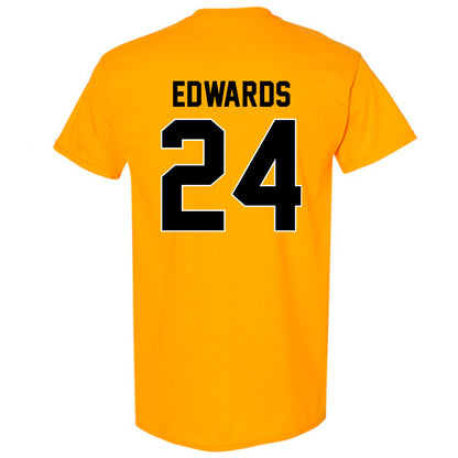 Missouri - NCAA Football : Xaishaun Edwards - STP Gold T-Shirt-1