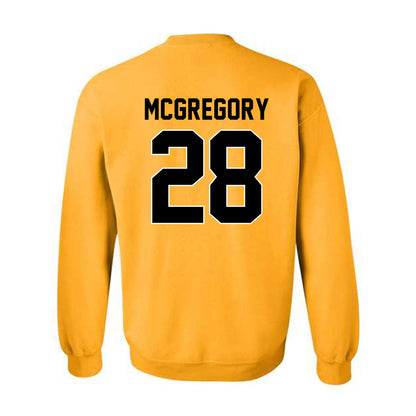 Missouri - NCAA Football : Jayden Mcgregory - STP Gold Crewneck Sweatshirt-1