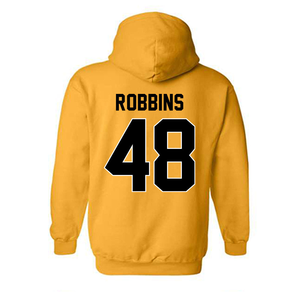 Missouri - NCAA Football : Oliver Robbins - STP Gold Hooded Sweatshirt-1