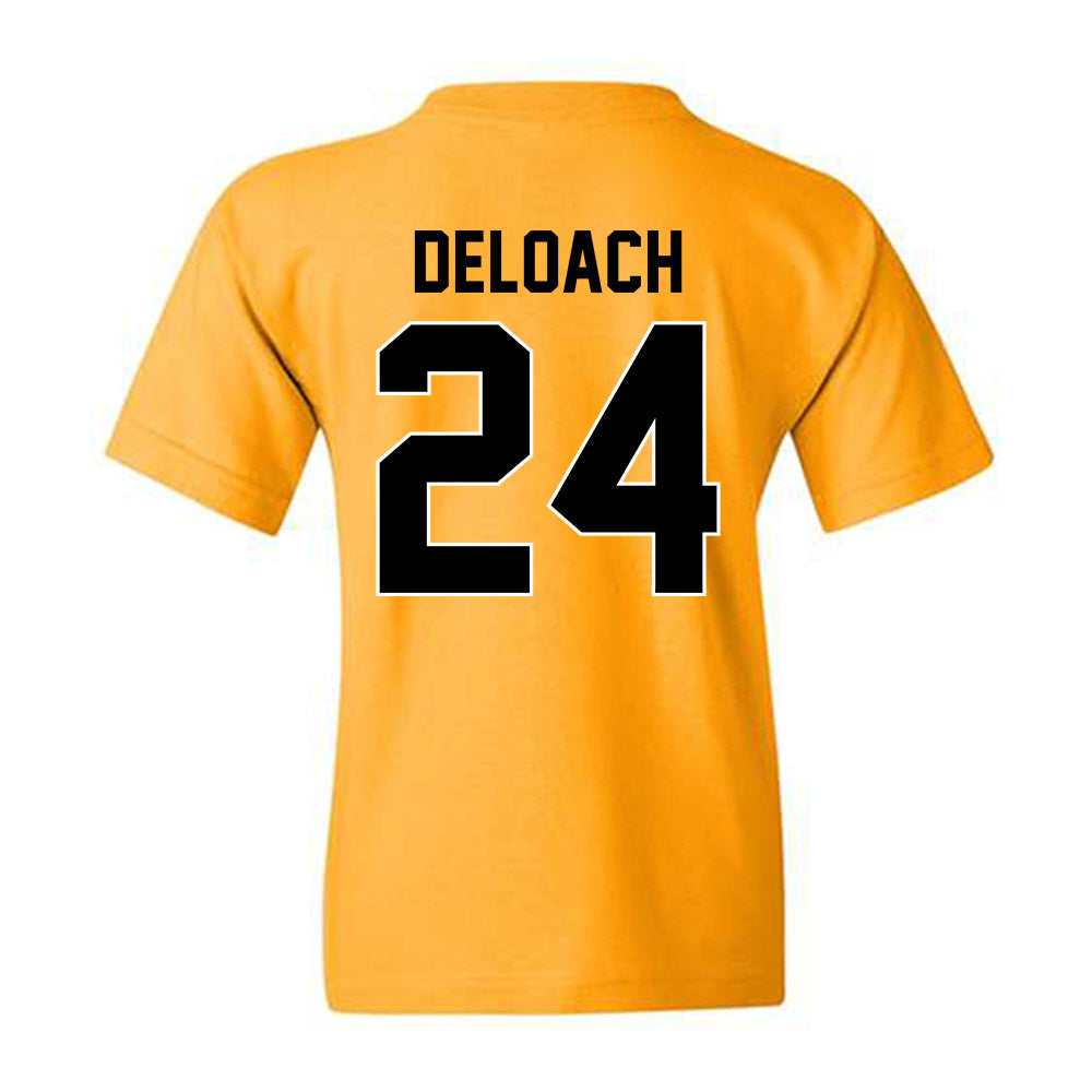 Missouri - NCAA Football : Nicholas DeLoach - STP Gold Youth T-Shirt-1