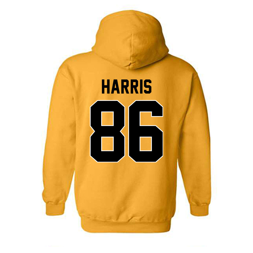 Missouri - NCAA Football : Jordon Harris - STP Gold Hooded Sweatshirt-1
