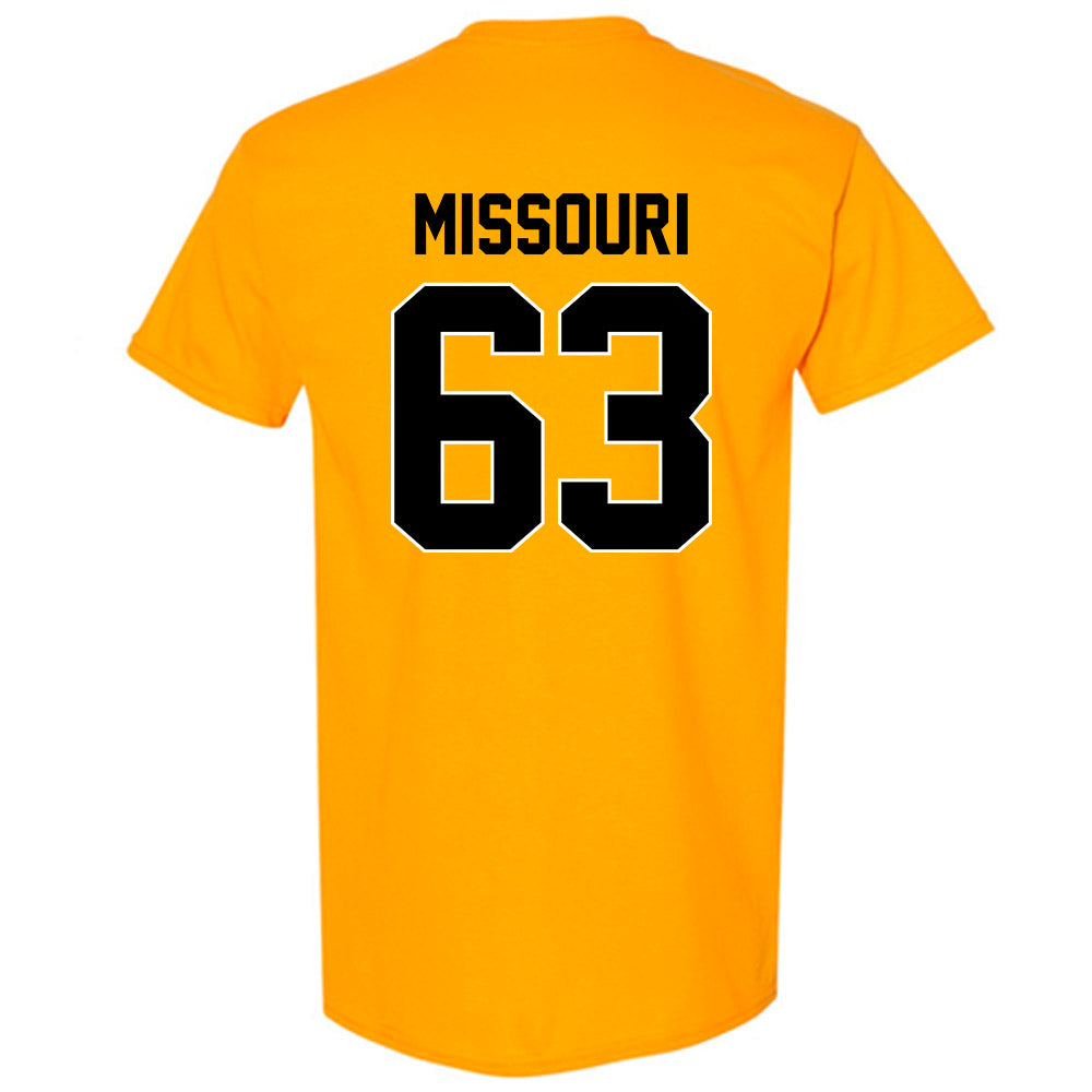 Missouri - NCAA Football : Chace Missouri - STP Gold T-Shirt-1