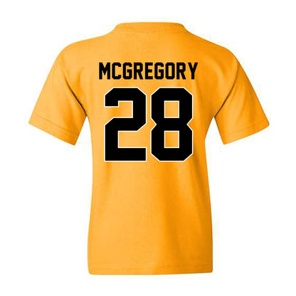 Missouri - NCAA Football : Jayden Mcgregory - STP Gold Youth T-Shirt-1