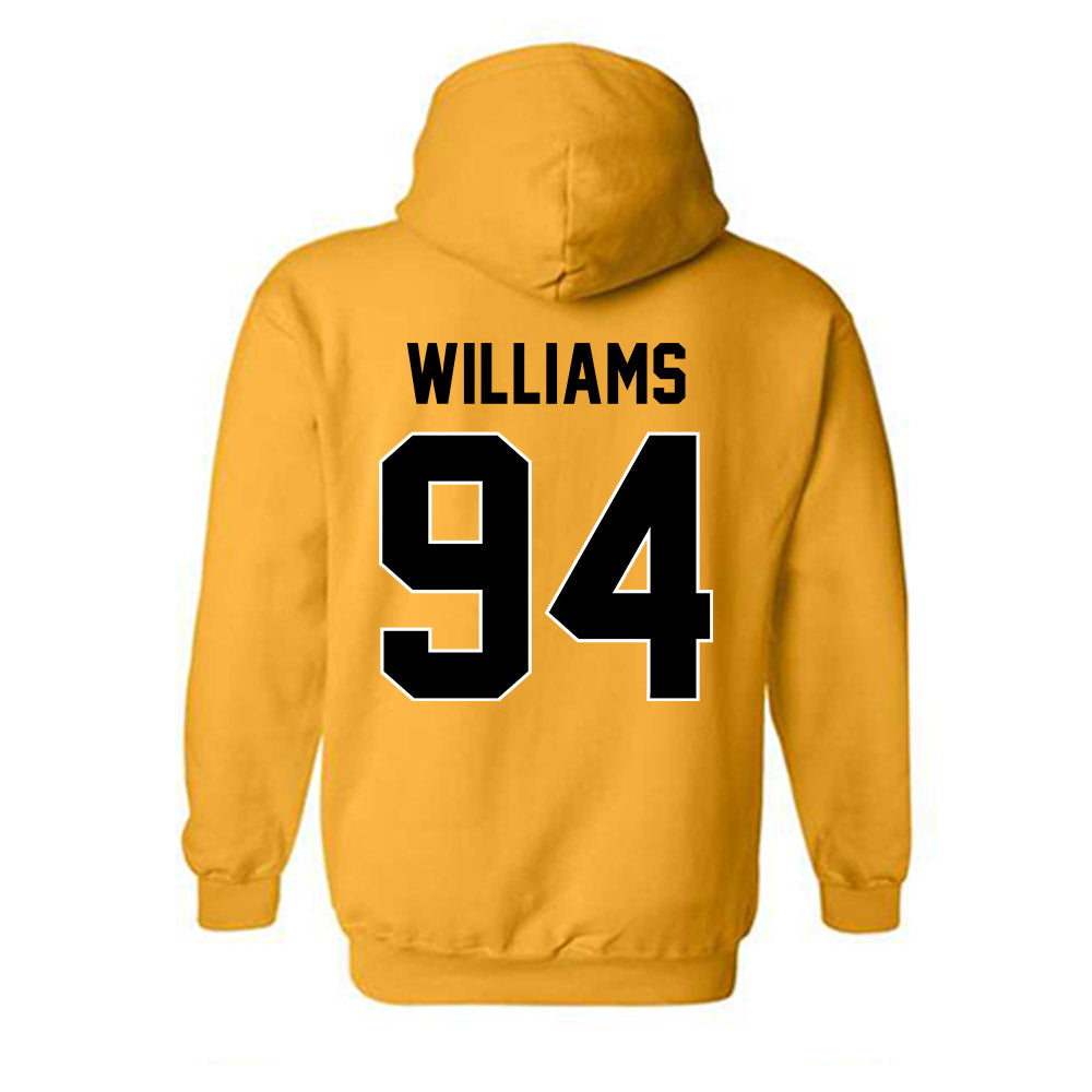 Missouri - NCAA Football : Sam Williams - STP Gold Hooded Sweatshirt-1