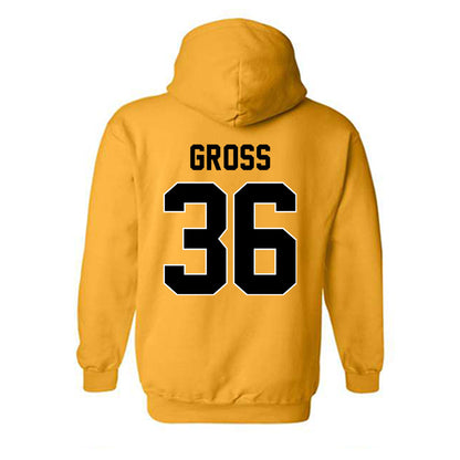 Missouri - NCAA Football : Sean Gross - STP Gold Hooded Sweatshirt-1