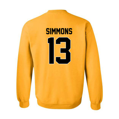 Missouri - NCAA Football : Austin Simmons - STP Gold Crewneck Sweatshirt-1