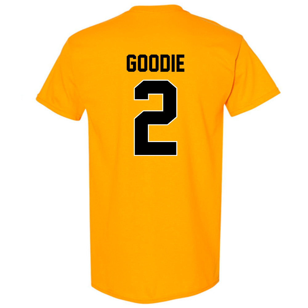 Missouri - NCAA Football : Caleb Goodie - STP Gold T-Shirt-1