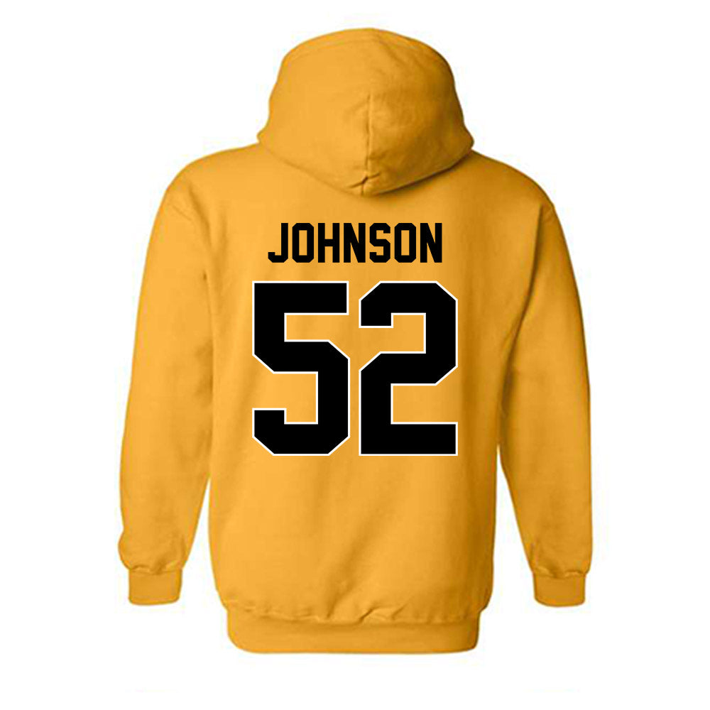 Missouri - NCAA Football : Demarcus Johnson - STP Gold Hooded Sweatshirt-1